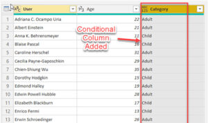 conditional column in Power BI