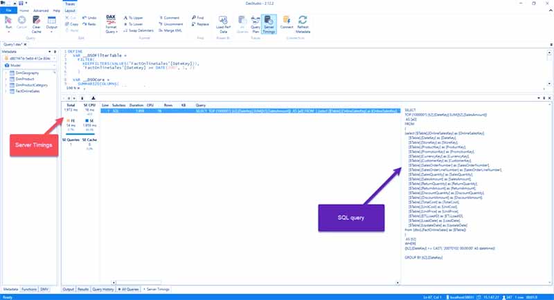 ثبت کوئری‌های SQL تولید شده توسط Power BI