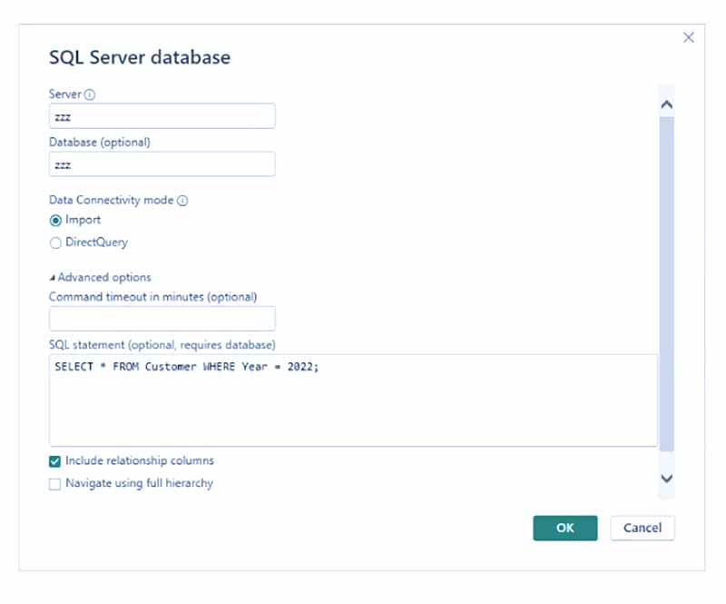 SQL و Power BI