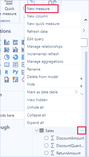 Measure در Power BI Desktop