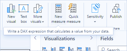 Measure در Power BI Desktop