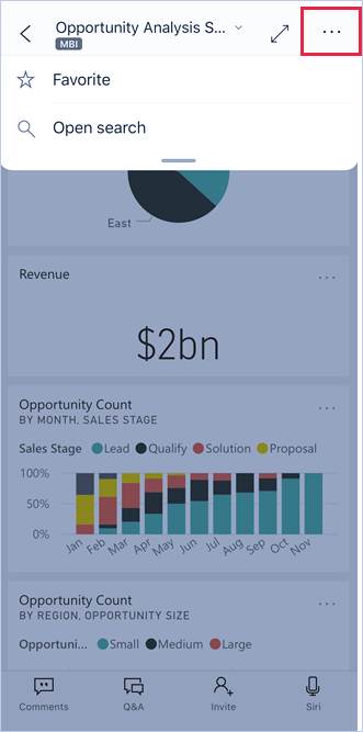 موبایل Power BI