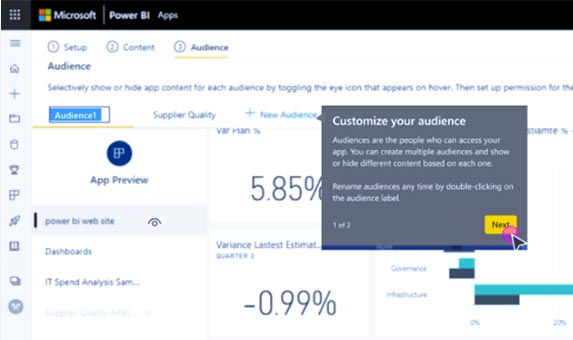 انتشار یک برنامه در Power BI