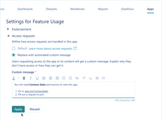 انتشار یک برنامه در Power BI
