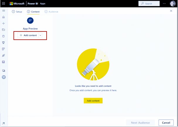 انتشار یک برنامه در Power BI