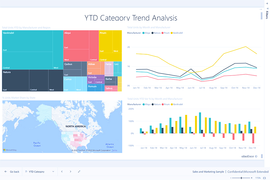 Change Display of Power BI Report