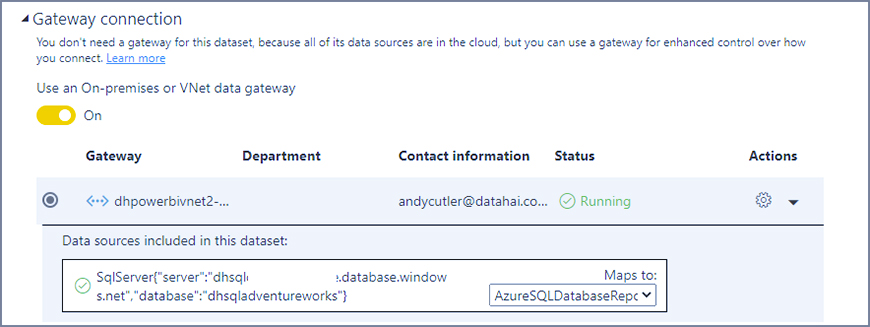 Connecting Power BI to Azure SQL Database