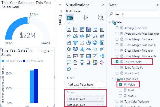 Create report from Excel in Power BI service