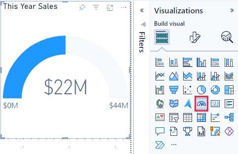 Create report from Excel in Power BI service