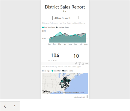 حالت فوکوس و تمام صفحه گزارش‌ها و داشبوردها در Power BI