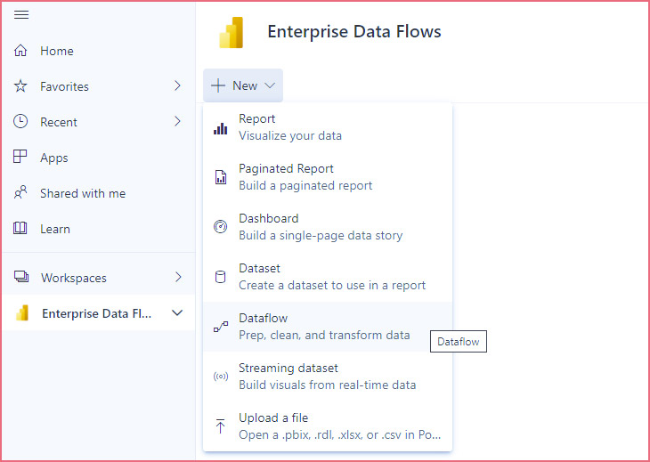 Power BI Desktop Reports to Enterprise