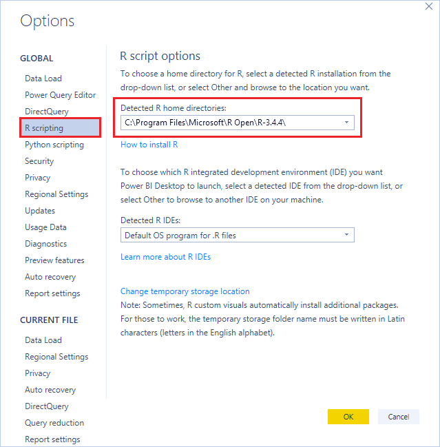 Create Power BI visuals using R
