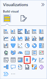 Create Power BI visuals using R