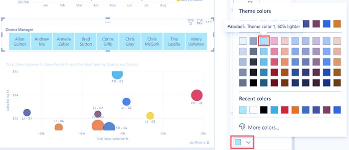 اسلایسر در Power BI