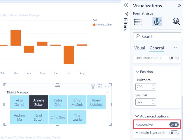 اسلایسر در Power BI