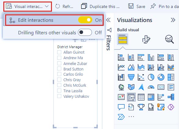 اسلایسر در Power BI