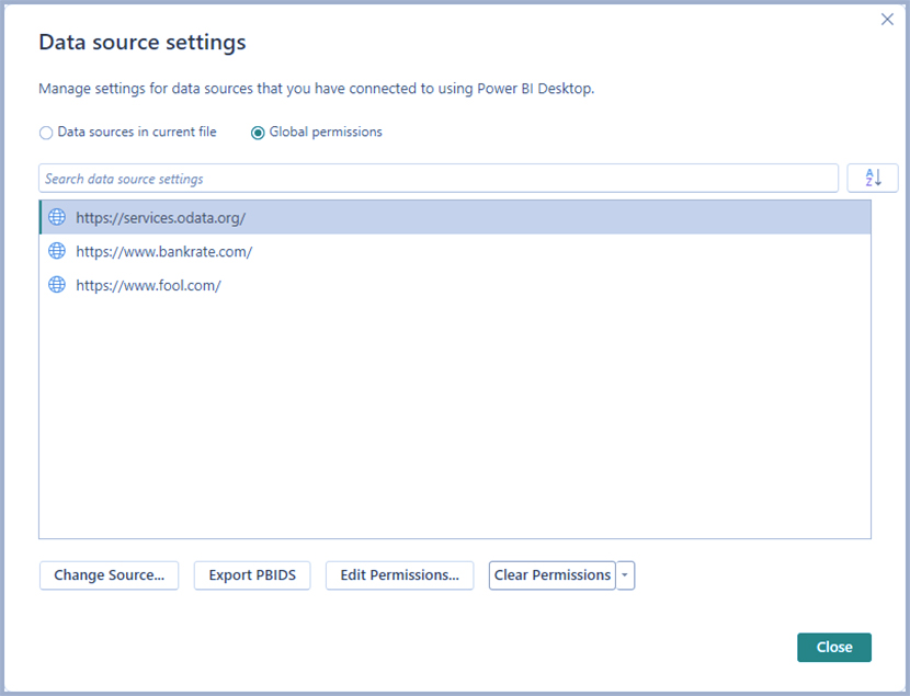 PBIDS files in Power BI Desktop