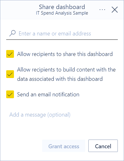 اشتراک‌ گذاری گزارش‌ها و داشبوردهای Power BI با همکاران