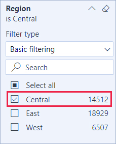 فیلتر کردن داده‌ها در Power BI
