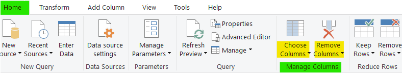 Power Query Editor in Power BI