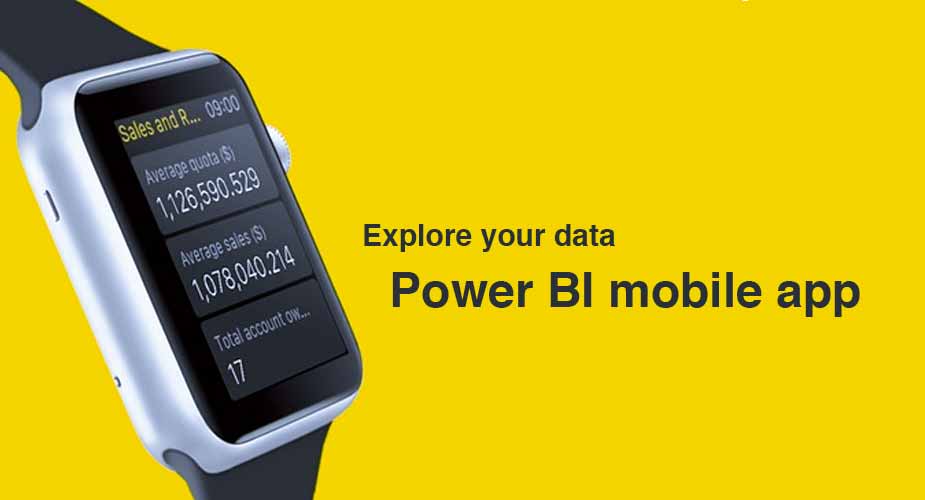 برنامه موبایل Power BI