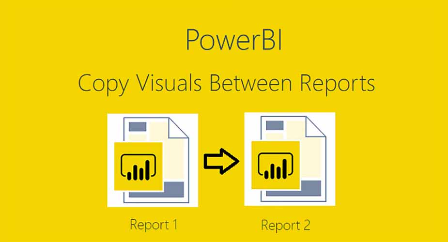 نحوه کپی و جایگذاری گزارش ویژوال در Power BI