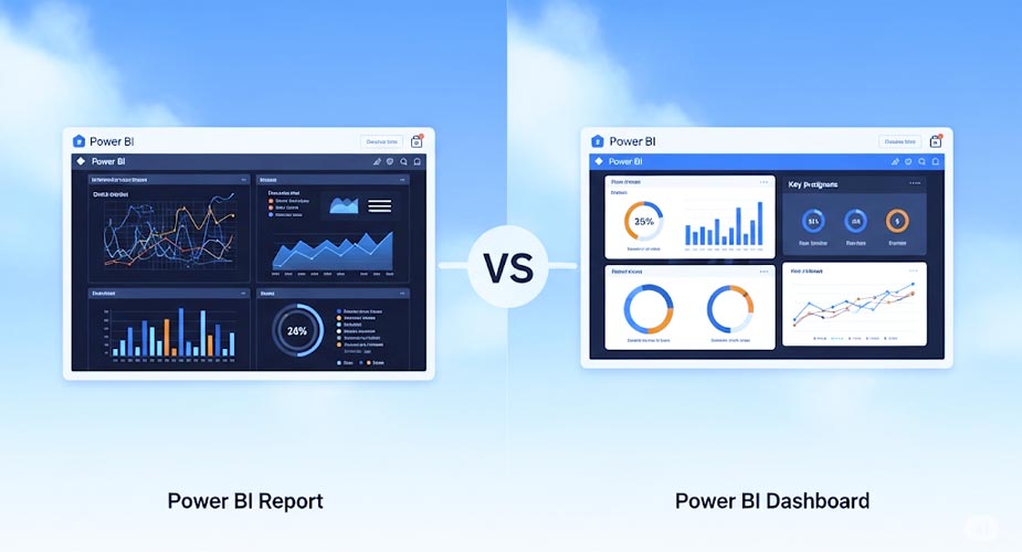 گزارش‌ها و داشبوردها در Power BI