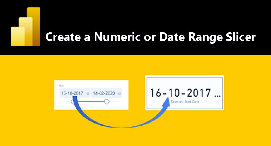 ایجاد یک اسلایسر Numeric یا Date range در Power BI
