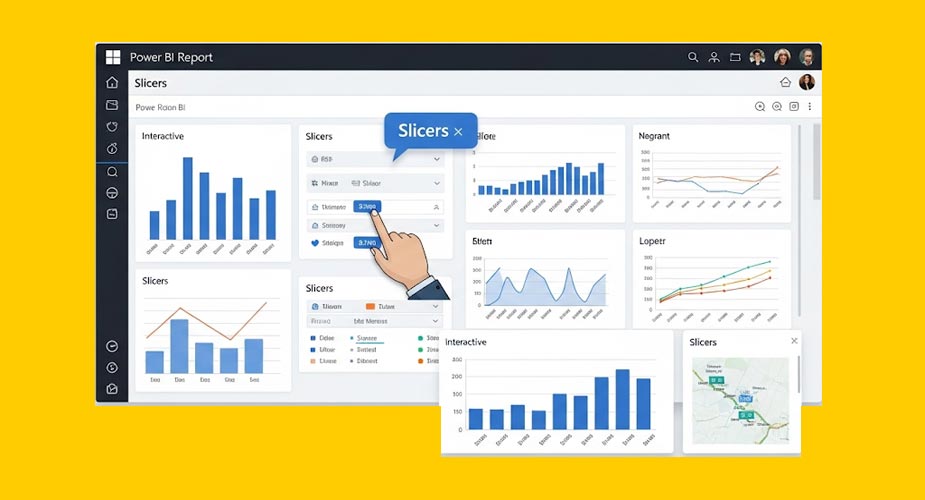 اسلایسر در Power BI