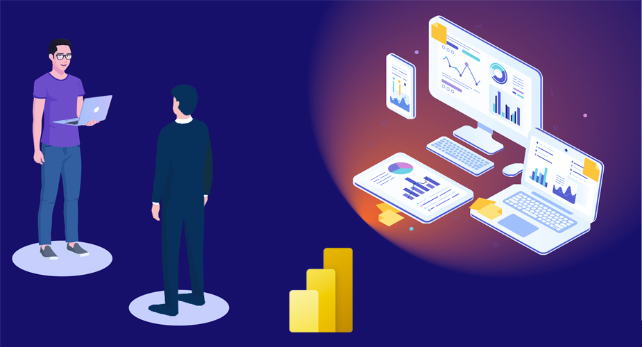 اشتراک‌ گذاری گزارش‌ها و داشبوردهای Power BI با همکاران