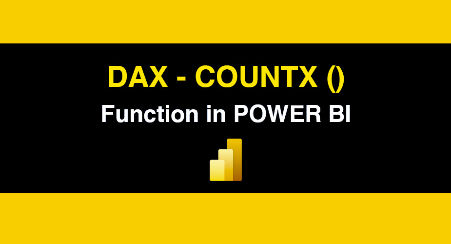 تابع COUNTX در DAX