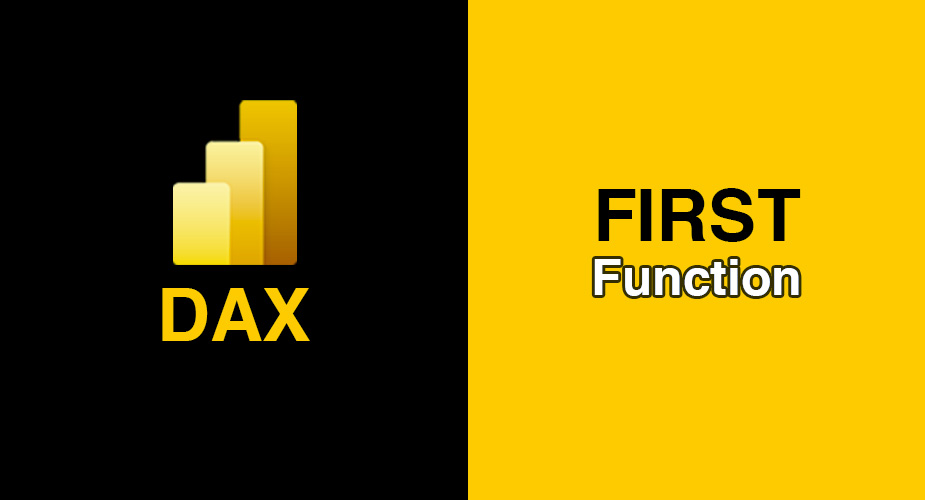 تابع FIRST در DAX