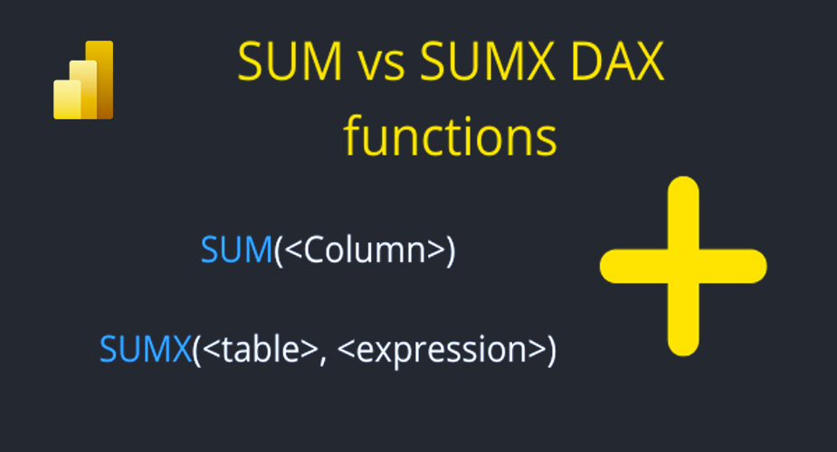 SUM vs SUMX